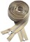 #3 YKK Lightweight Beige Separating Coat Lining Zipper - Color: Beige #573 - Choose Your Length - Made in The United States (1 Zipper Per Pack) (62" Inches)